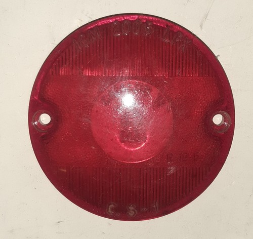 Plastica rossa per fanale - plastica,