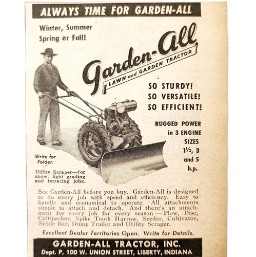 1947 giardino tutti trattori - 1947,